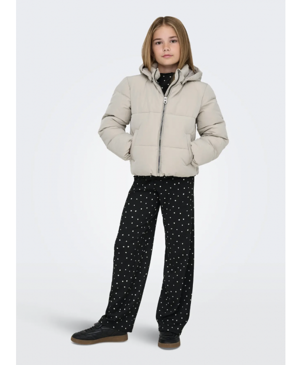 KIDS ONLY kort pufferjakke i beige til piger billede 4