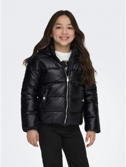 KIDS ONLY nylonjakke i sort til piger