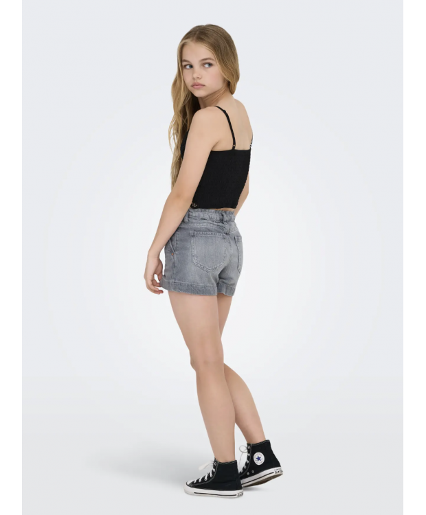 KIDS ONLY denim shorts i grå til piger billede 3