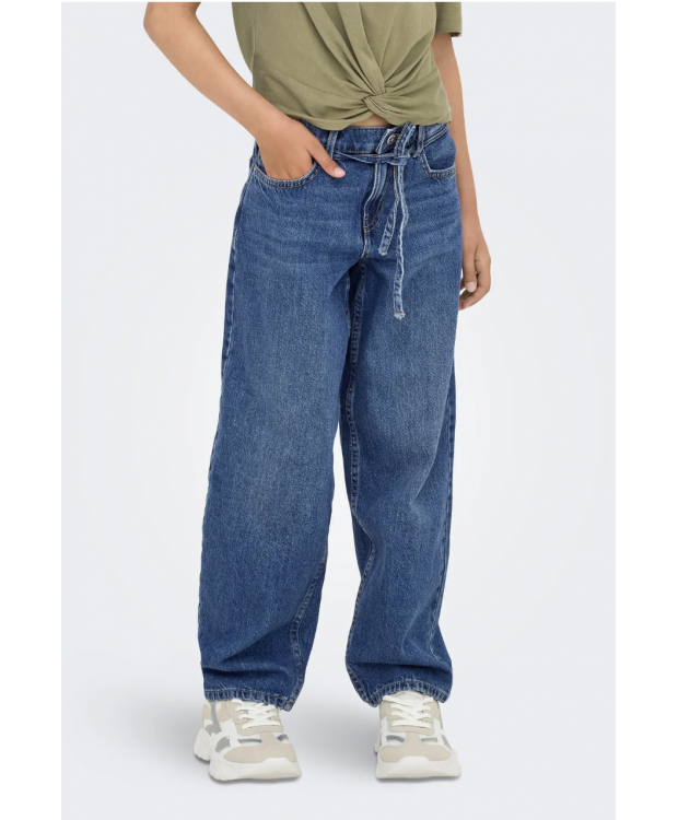 KIDS ONLY straight-fit-jeans i blå til piger billede 3