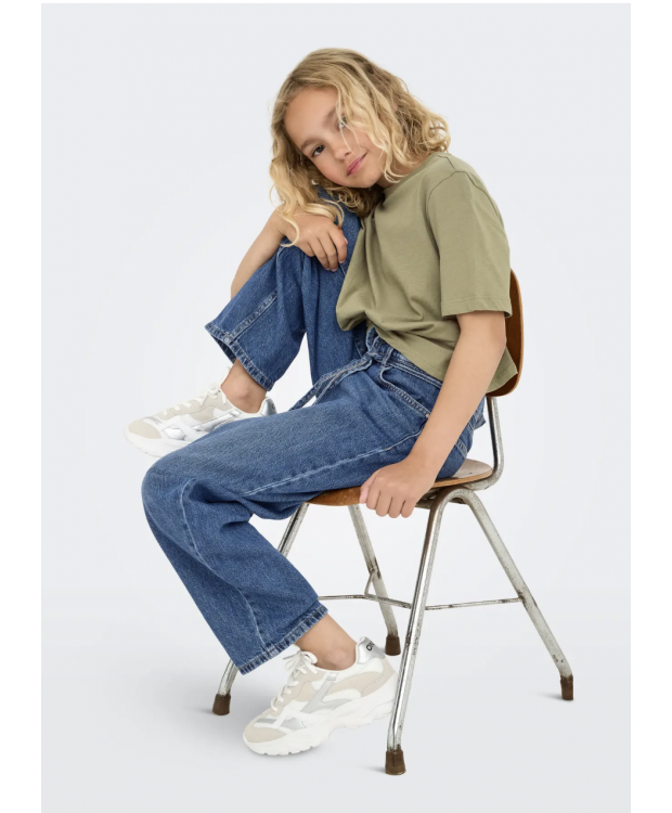 KIDS ONLY straight-fit-jeans i blå til piger billede 6
