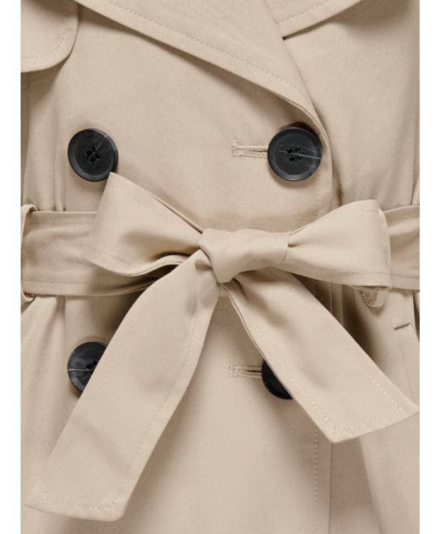 KIDS ONLY lang trenchcoat i beige til piger billede 6