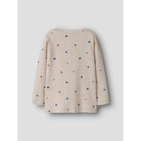 Name It bluse i beige med hjerter til piger