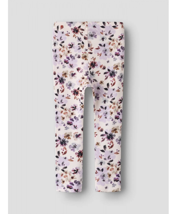 Name it leggings med blomster til piger billede 1