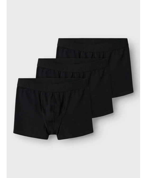 Name It 3-pak boxershorts i sort til drenge billede 3