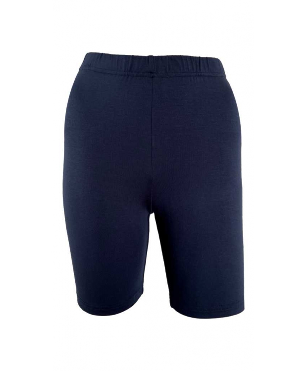 Festival bambusviskose-cykelshorts i navy til kvinder billede 1