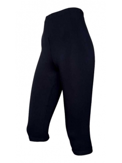 Festival bambusviskose knickers-leggings i sort til kvinder
