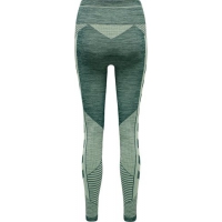 Hummel CLEA seamless mid waist tights Darkest Spruce/Basil Melange – OUTLET