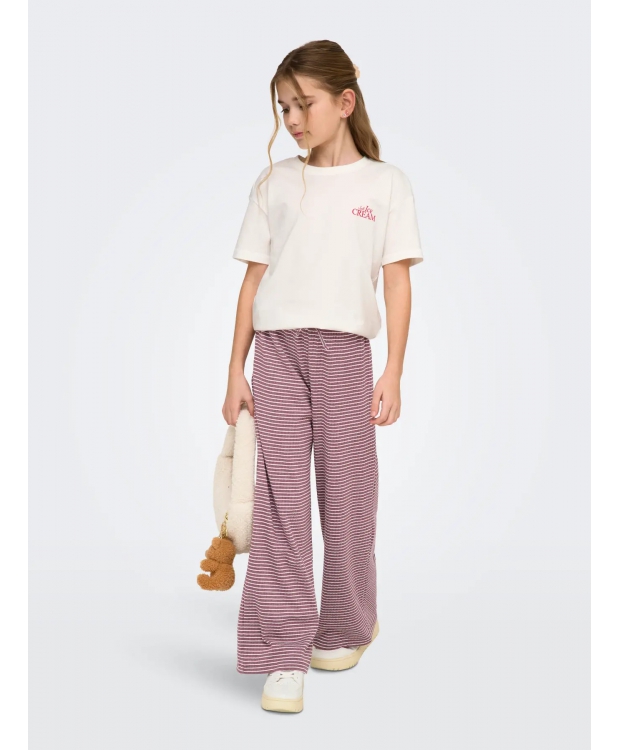 KIDS ONLY KOGHELEN T-shirt i hvid Icecream til piger billede 5