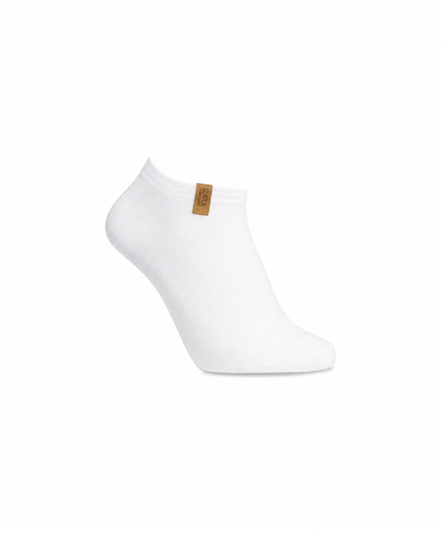 iZ Sock In-Shoe bambus-ankelstrømper i hvid til dame og herre billede 7