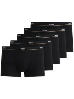 BOSS 5-pak Essential boxer briefs i sort til herre