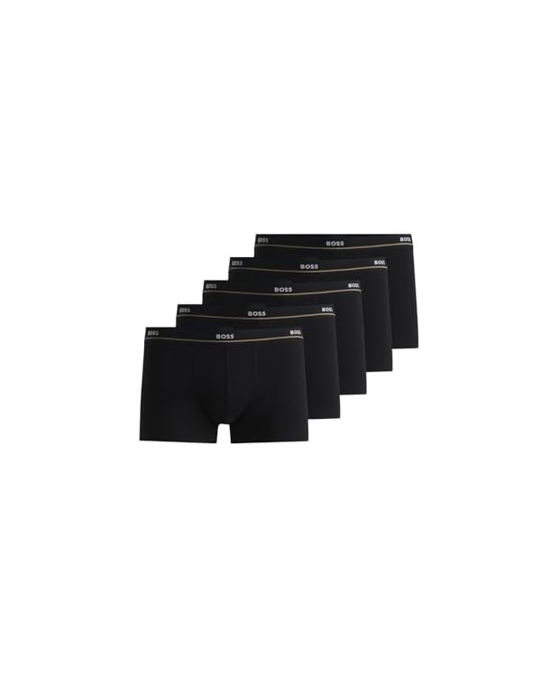 BOSS 5-pak Essential boxer briefs i sort til herre billede 1