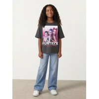 Name It K-pop Demon Hunters T-shirt i sort til piger