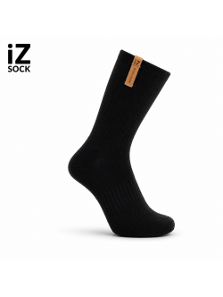 IZ Sock sorte sportsstrømper med svangstøtte – unisex