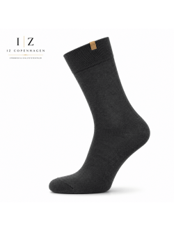 iZ Sock Copenhagen Luxury bambusstrømper – mørkegrå – unisex