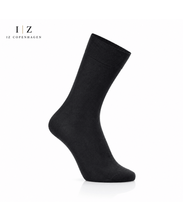iZ Copenhagen Ultra Soft Bambusstrømper i Sort – Premium Collection billede 1