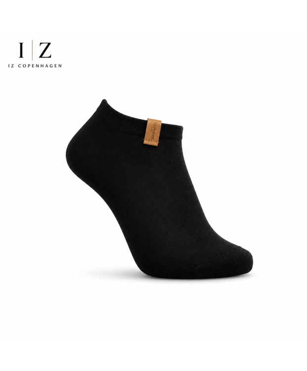 IZ Sock Copenhagen sorte in-shoe bambusankelstrømper billede 1