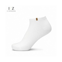 iZ Sock Luxury bambus-ankelstrømper hvid unisex