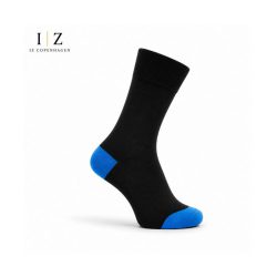 iZ Sock bambusstrømper sort/blå, unisex