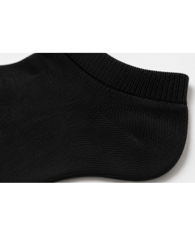 iZ Sock Luxury bambus-ankelstrømper sort unisex billede 9