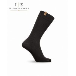 iZ Sock Terry bomuldsstrømper sort unisex
