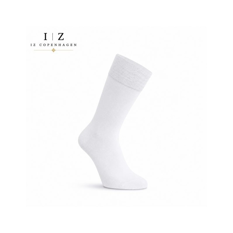 iZ Sock Copenhagen hvide bambusstrømper til dame og herre billede 1