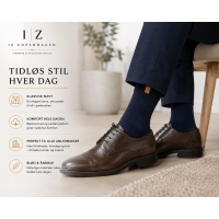 iZ Sock Copenhagen navy Luxury bomuldsstrømper unisex