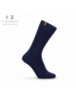 iZ Sock Copenhagen navy Luxury bomuldsstrømper unisex