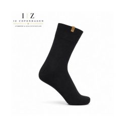 iZ Sock Luxury bambusstrømper sort til børn – 23–34