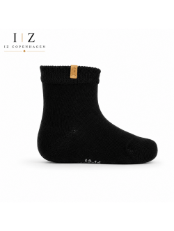 iZ Sock Luxury bambusstrømper sort til baby