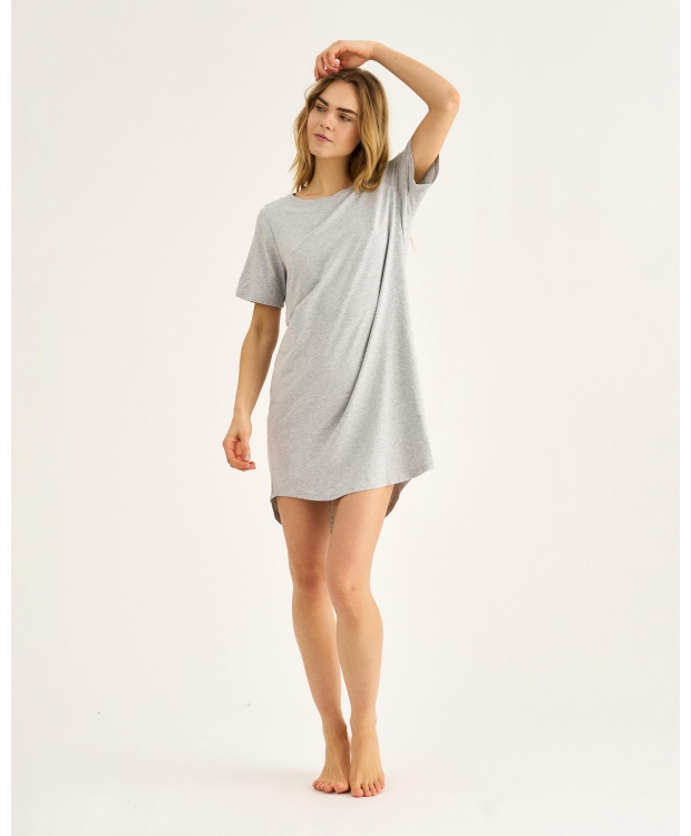 JBS of Denmark oversized bambus T-shirt – grå – kvinder billede 1