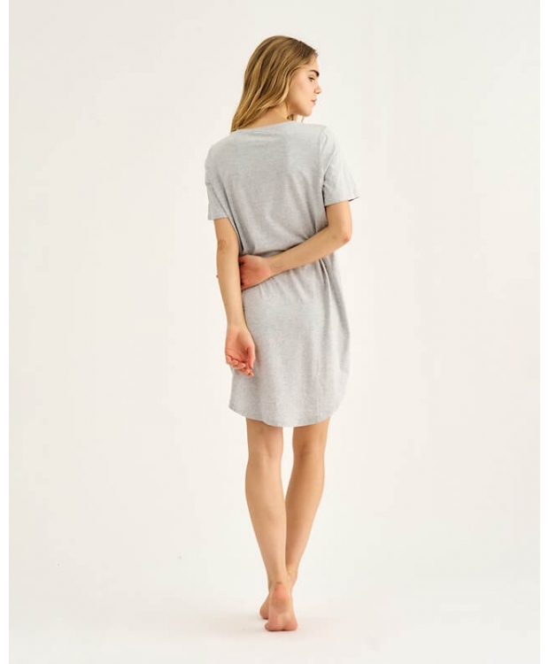 JBS of Denmark oversized bambus T-shirt – grå – kvinder billede 3