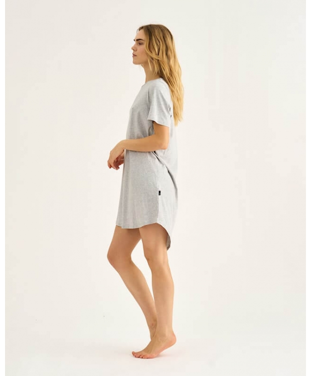 JBS of Denmark oversized bambus T-shirt – grå – kvinder billede 5