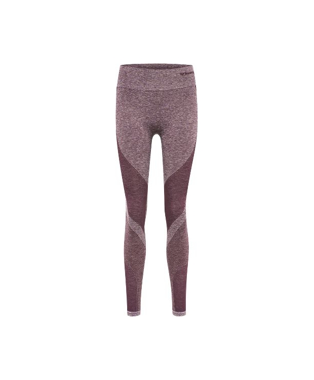 Hummel KADY high waist tights i fudge melange til kvinder – OUTLET billede 3