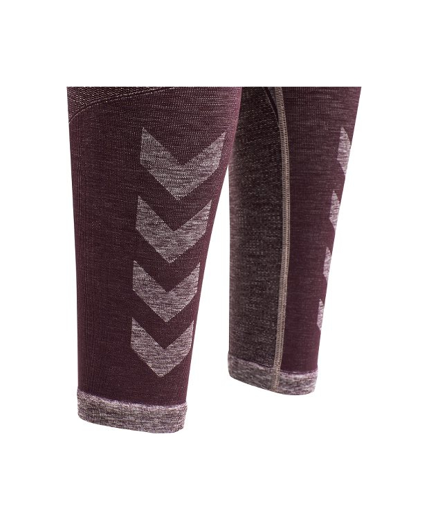 Hummel KADY high waist tights i fudge melange til kvinder – OUTLET billede 4