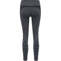 Hummel COCO seamless mid waist tights Asphalt/Quiet Shade Melange – OUTLET
