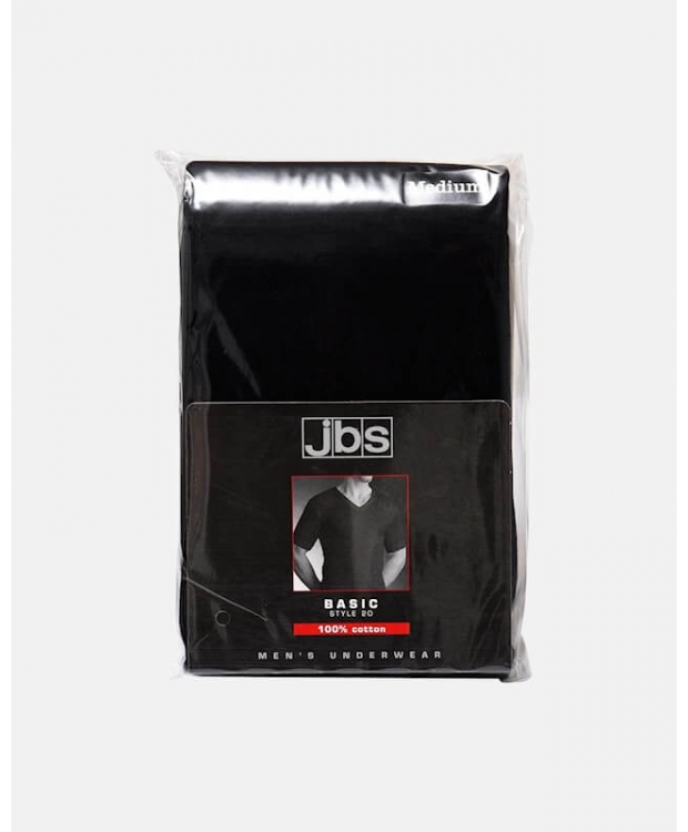 JBS Original Style 20 T-shirt med V-hals i sort til herre billede 7