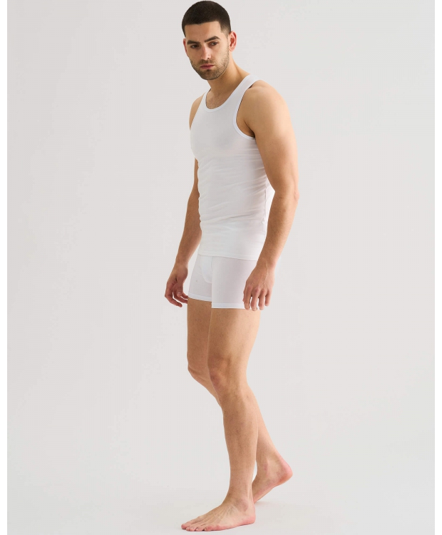 JBS 2-pak FSC bambus-singlet hvid til herre billede 5