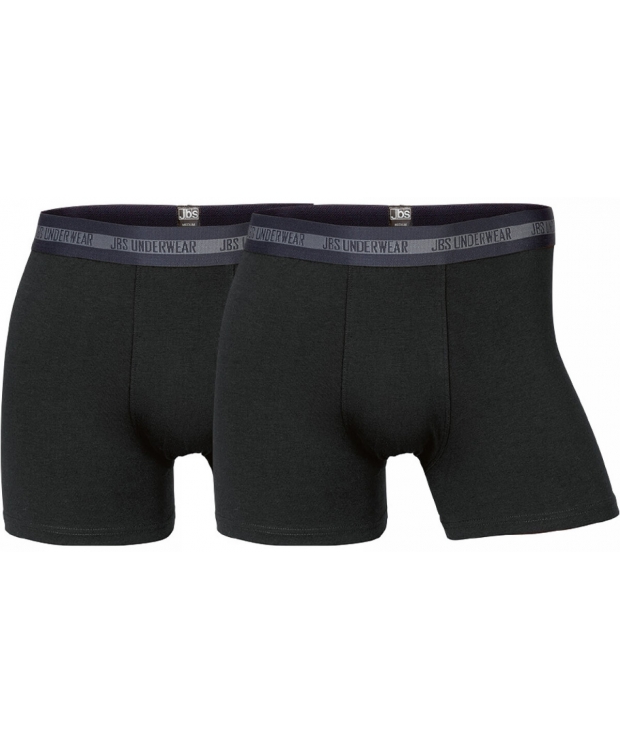JBS 2-pak Bambus Underbukser i Sort til Herre Plus Size – FSC® Bambus – 4XL-8XL billede 4