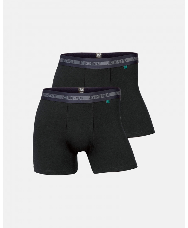 JBS 2-pak Bambus Underbukser i Sort til Herre Plus Size – FSC® Bambus – 4XL-8XL billede 3