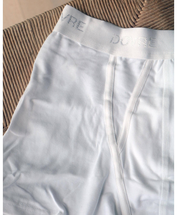 3 par Dovre GOTS tights 2-pak hvid til herre – detaljebillede 3