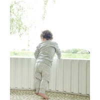JBS lysegrå bambus-sweatshirt til baby – Outlet