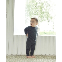 JBS mørkegrå bambus-sweatshirt til baby