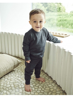 JBS mørkegrå bambus-sweatshirt til baby
