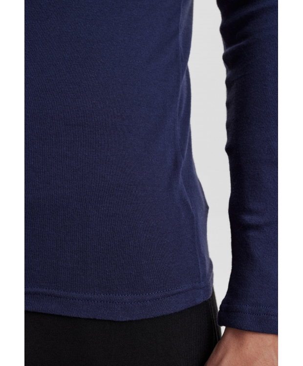 JBS navy langærmet Grandad T-shirt til herre billede 6