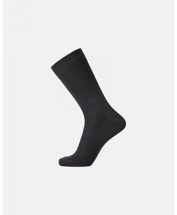 Egtved sorte bomuldsstrømper unisex billede 1