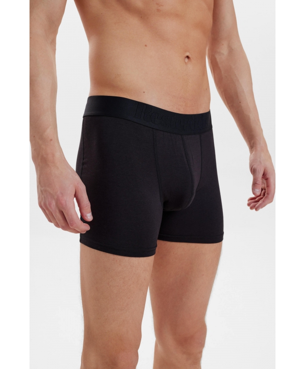 Resteröds 3-pak sorte bambus-boxershorts til herre billede 5