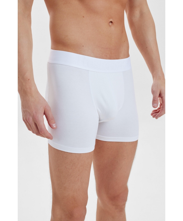 Resteröds 3-pak hvide bambus-boxershorts til herre billede 5
