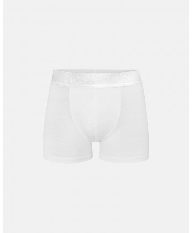 Resteröds 3-pak hvide bambus-boxershorts til herre billede 8