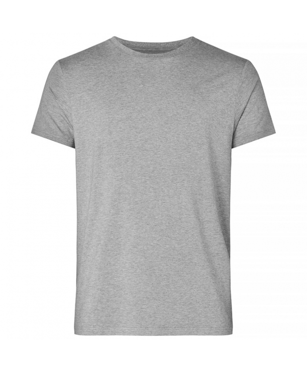 Resteröds grå bambus-T-shirt med rund hals til herre billede 6